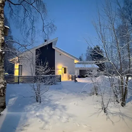 别墅 Nordic Snowlight 4 Bedrooms, Sauna, Wi-fi And Free Parking