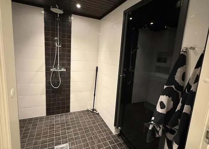 וילה Nordic Snowlight 4 Bedrooms, Sauna, Wi-fi And Free Parking *