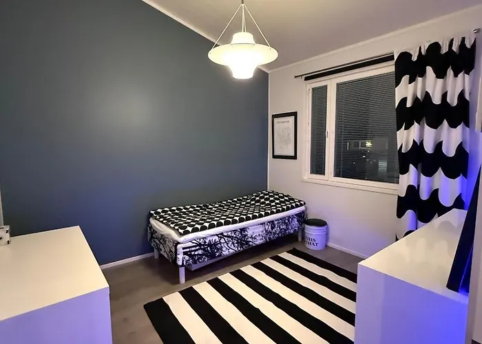 וילה Nordic Snowlight 4 Bedrooms, Sauna, Wi-fi And Free Parking רובניימי