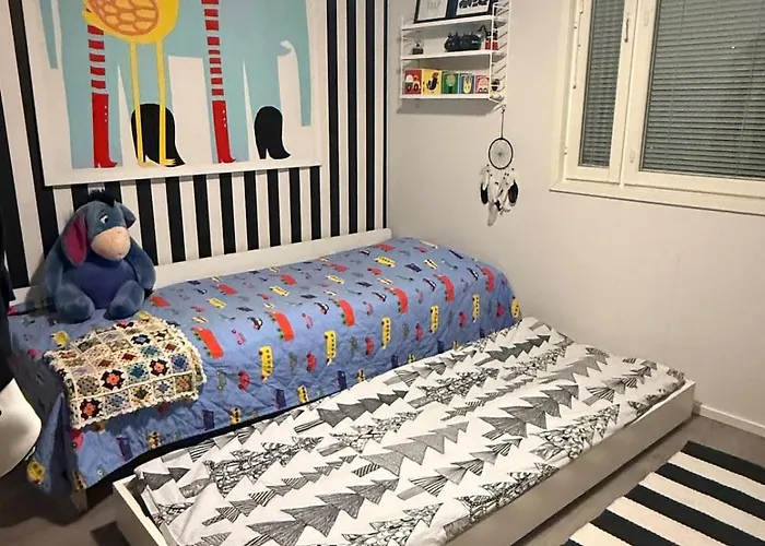 וילה Nordic Snowlight 4 Bedrooms, Sauna, Wi-fi And Free Parking רובניימי