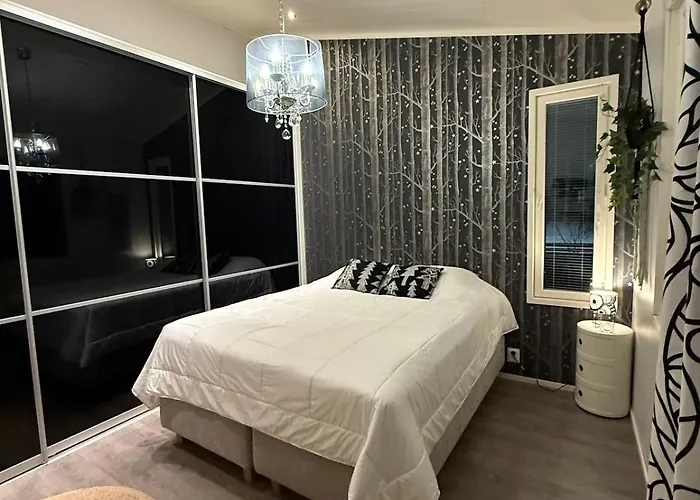 וילה Nordic Snowlight 4 Bedrooms, Sauna, Wi-fi And Free Parking