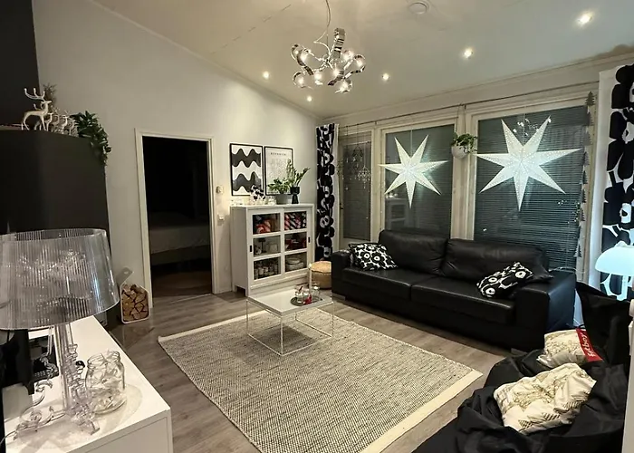 Nordic Snowlight 4 Bedrooms, Sauna, Wi-fi And Free Parking וילה רובניימי