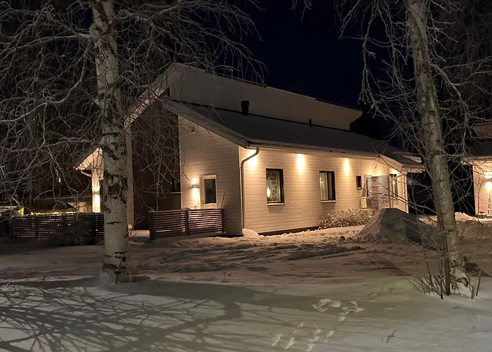 וילה Nordic Snowlight 4 Bedrooms, Sauna, Wi-fi And Free Parking